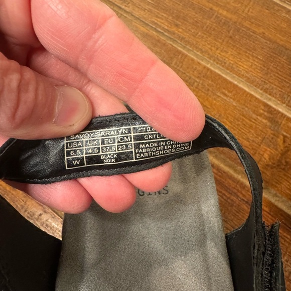 Earth Origins Black‎ Strappy Sandals Women’s 6.5 - Picture 8 of 8